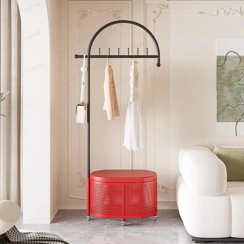 Balcony Creative Coat Rack Elegant Hotel Shipping Organizer Mobile Coat Rack House Recibidor Para Entrada Hallway Furniture