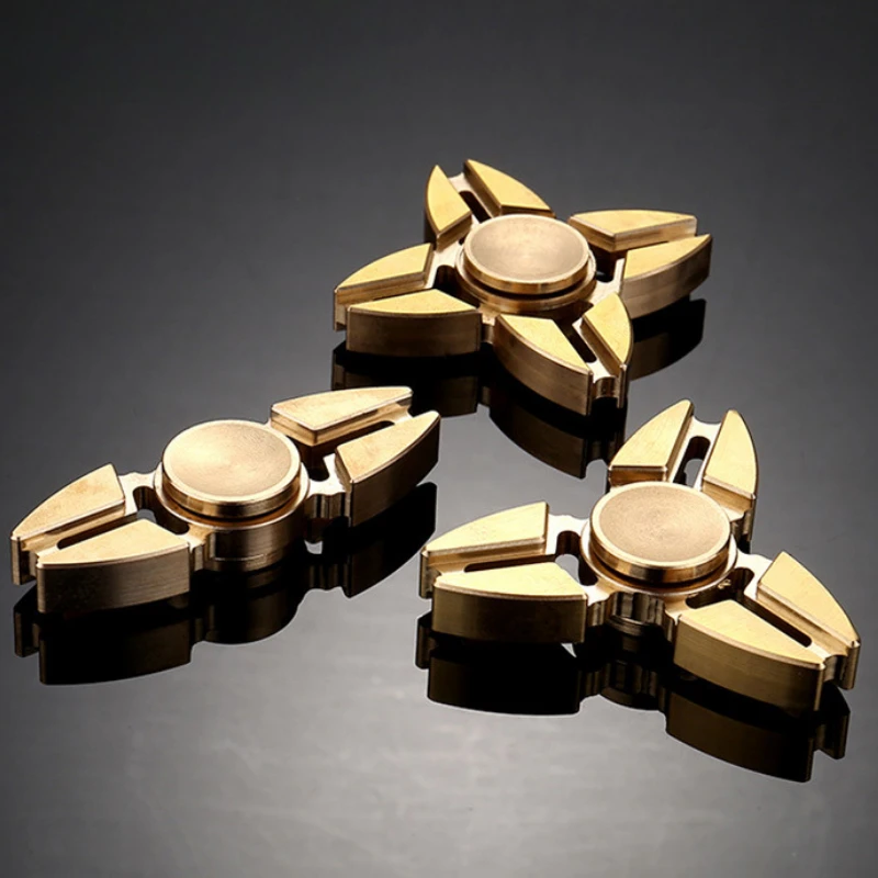 Mini Fidget Spinner toupie pointe Gyroscope métal EDC jouets anti-Stress décompression soulageant le TDAH