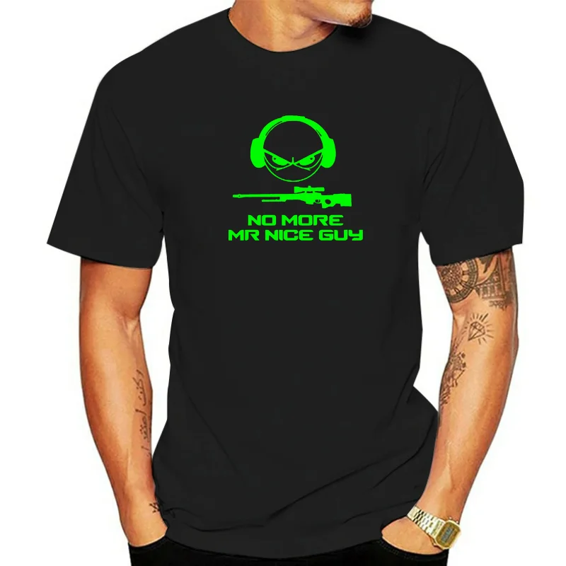 COUNTER STRIKE CS GO INSPIRED NICE GUY T SHIRT  DREAMHACK ESL MLG COLUMBAS AWP