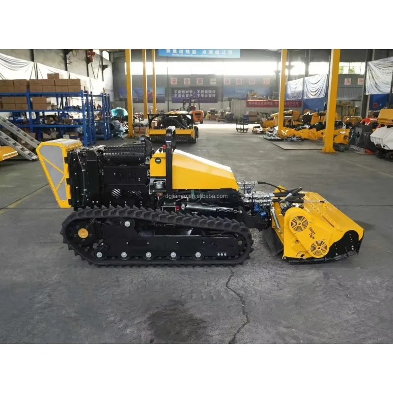 Forestry Mulcher Self Propelled 4 Stroke Heavy Duty Commercial Agricultural Lawn Mower Machine With Lawn Mower Blades