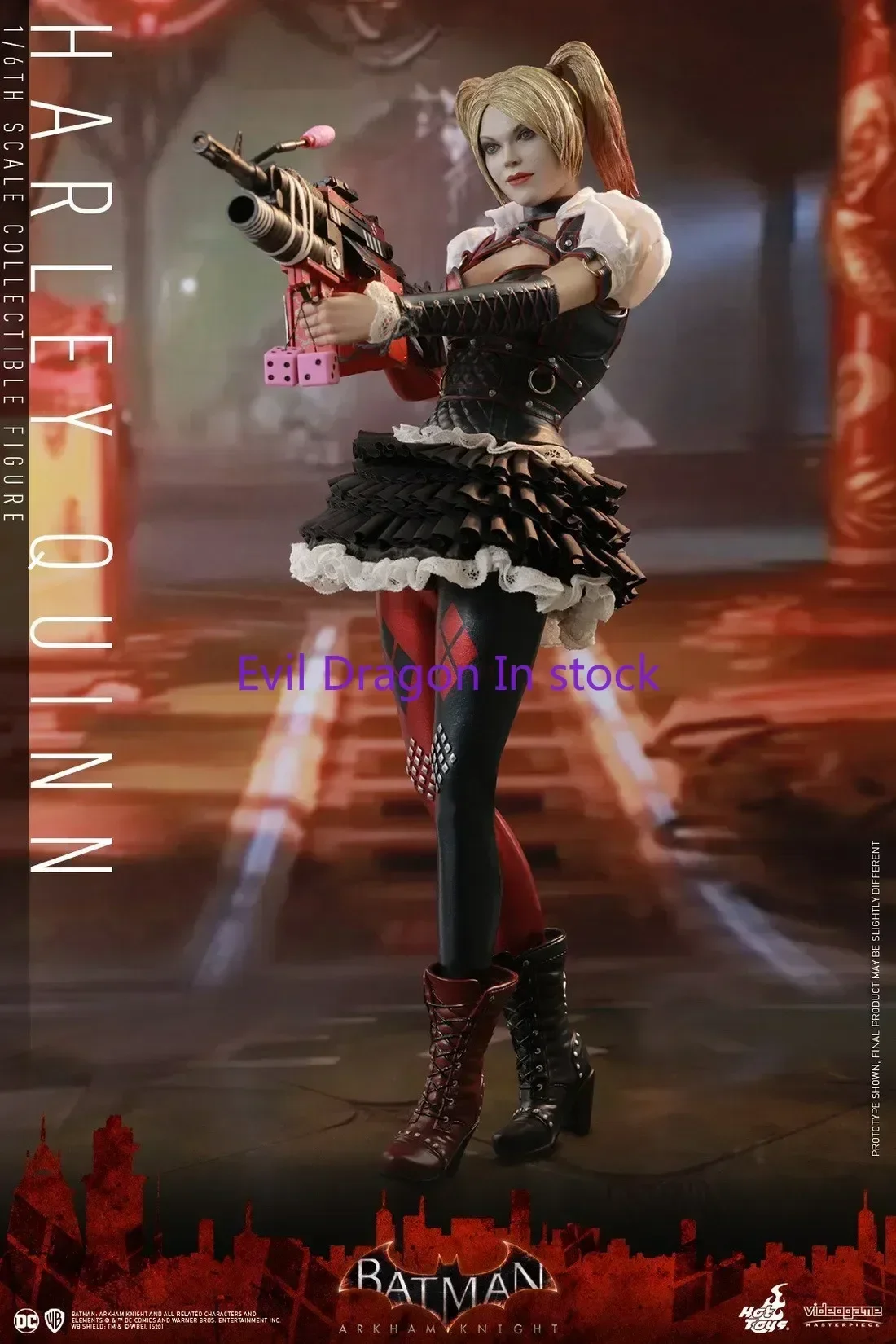 

In Stock Hottoys Ht 1/6 Vgm41 Harley Quinn, Queen, Batman, Arkham Knight Action Figure Toy Collection Gift