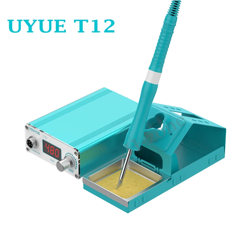 UYUE T12 Digital Electric Soldering Iron Station for Mobile Phone Motherboard PCB Repair Welding Station Heat Pencil Tip Tools