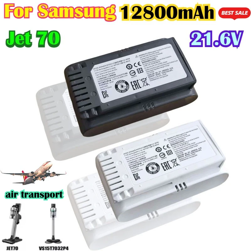 

Original Brand New Battery for Samsung Jet 70 VS15T7032P4 VCA-SBT90E Vacuum Cleaner Battery 21.6 V 12800mAh