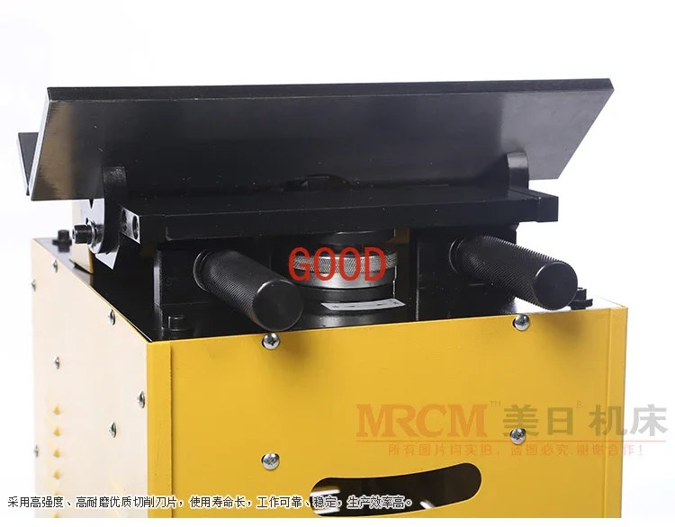 Machine d'ébavurage linéaire 45, chanfreinage de bureau en métal acrylique, Mr R700b