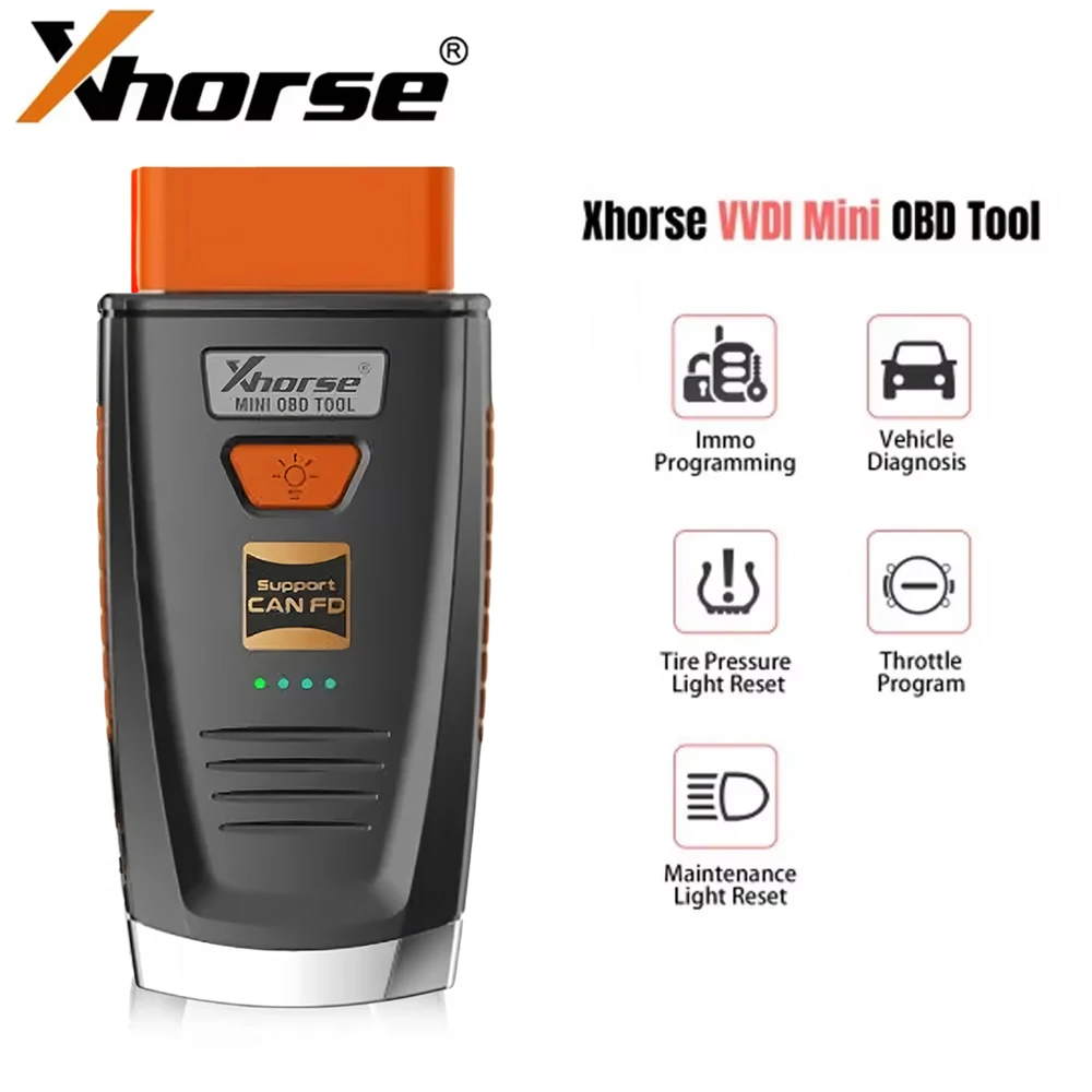 Xhorse VVDI MINI Tool Remote Car Key Generator Transponder Clone smart OBD Matching IMMO Programmer Work With VVDI Key Tool MAX