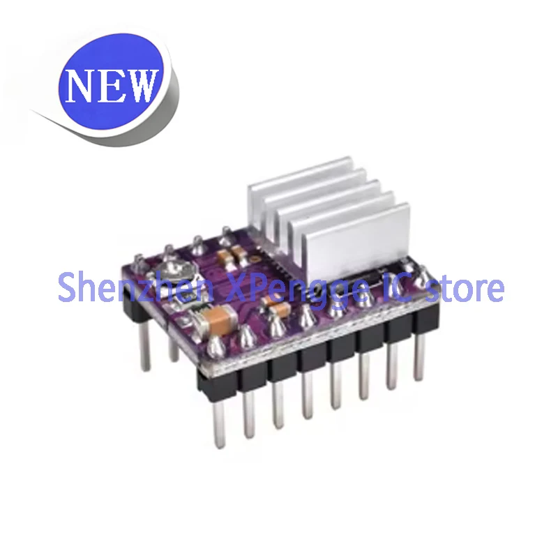 10pcs DRV8825 Stepper Motor Driver Heatsink Reprap Replace A4988 Driver To Ramps 1.4 1.5 1.6 Control Board For 3D Printer Parts