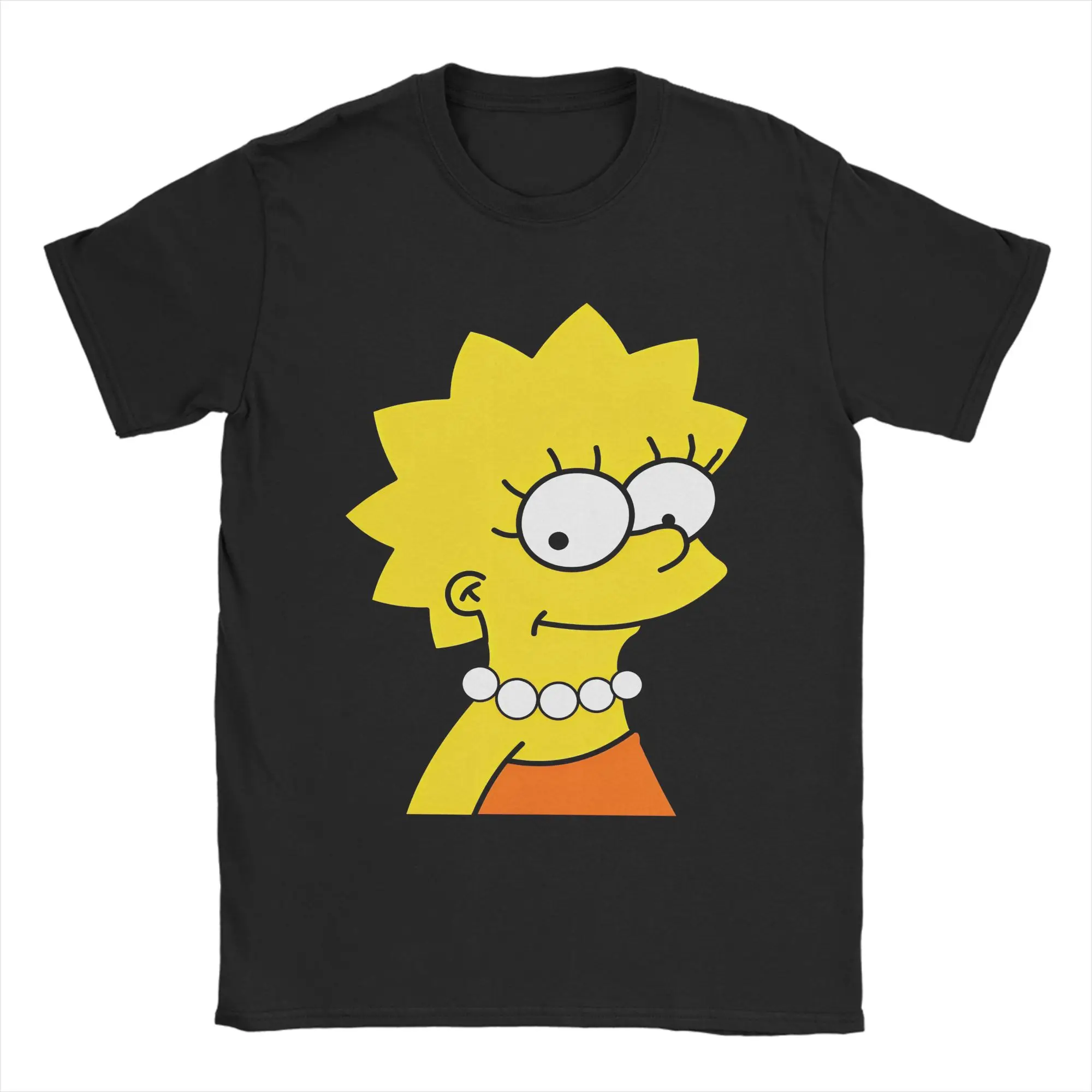 The S-Simpsons Anime T Shirt for Men Women Cotton Amazing T-Shirts O Neck Cute Girl Cartoon Tee Shirt Short Sleeve Clothes Party