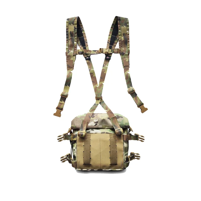 Tactical SS Style LBV Expander Kit Rear Backpack Compatible with Tactical 34A Chest Hanger Equipment