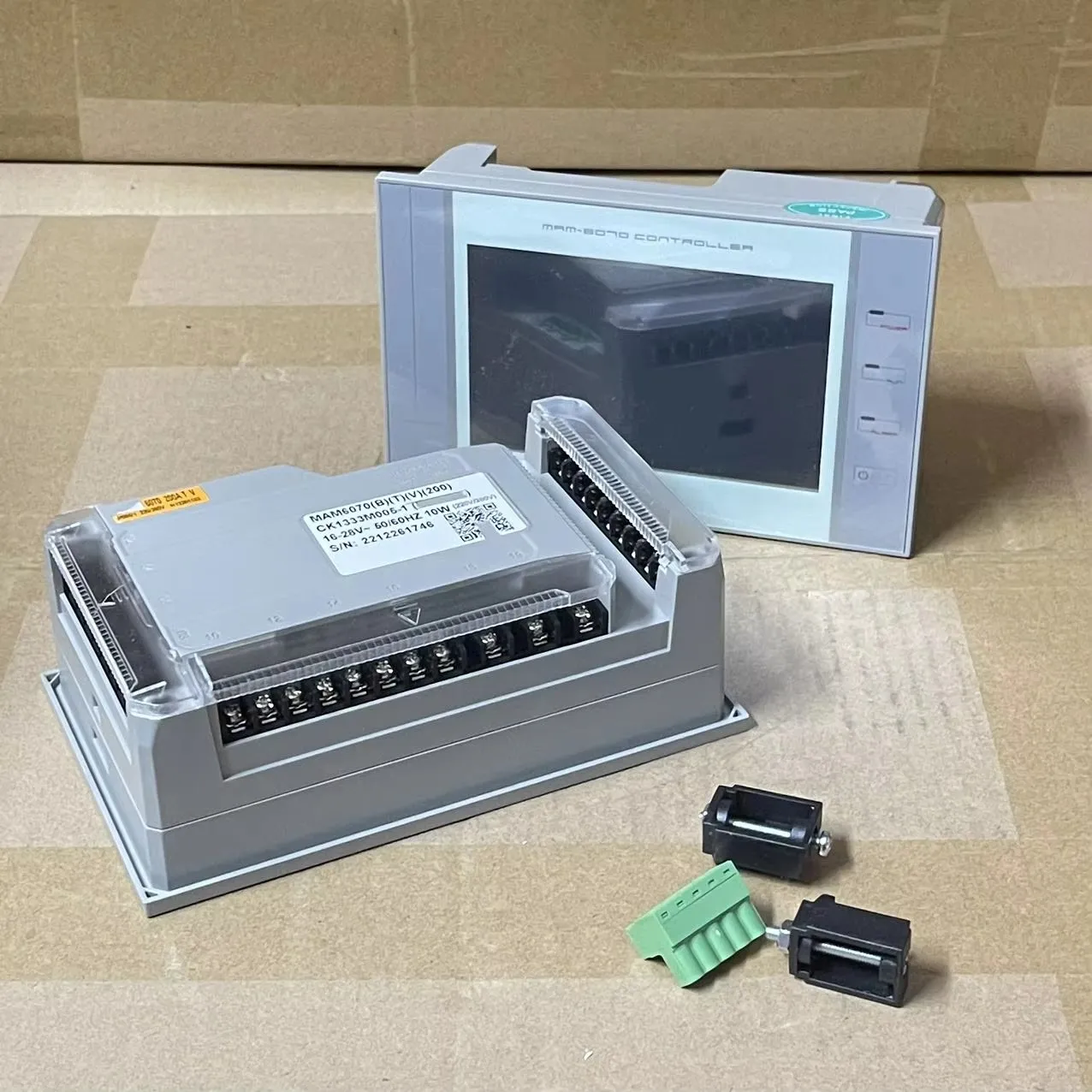 PLC MAM-6070 وحدة تحكم ضاغط الهواء أجزاء الضاغط اللولبي MAM6070 لوحة التحكم