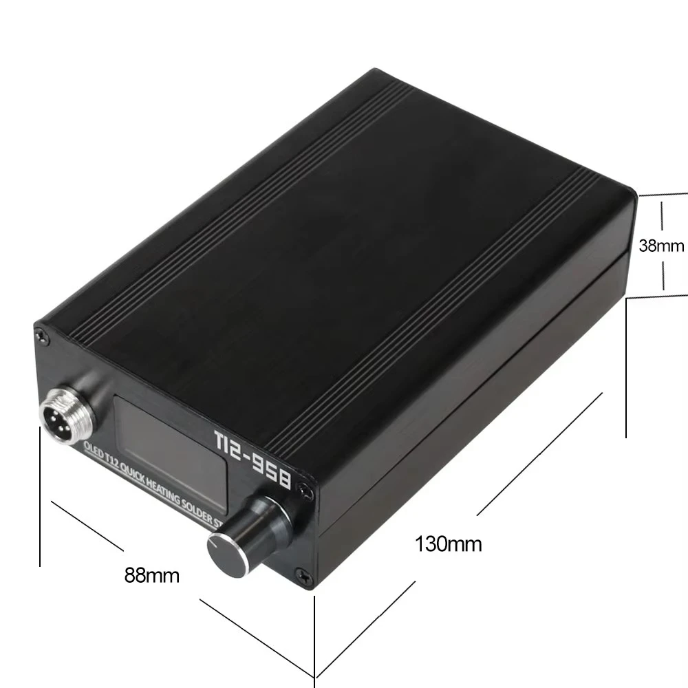 STM32 V3.1s T12-958 Soldering Station Electronic Soldering Iron 1.3inch Digital Station Solder Iron Tip Welding Tool 907 Handle