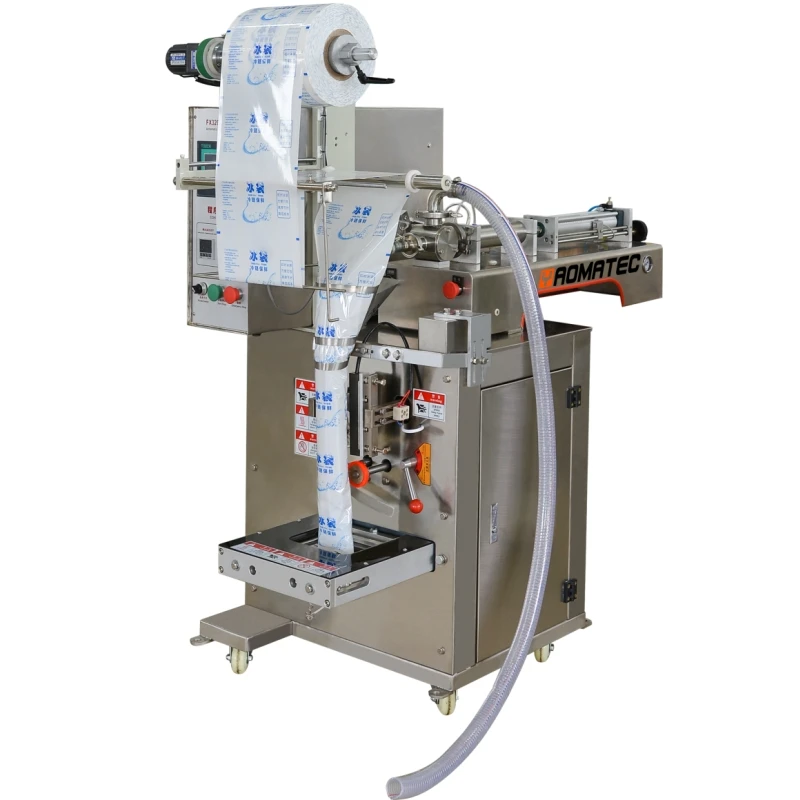 Liquid vertical packaging machine sauce three-side seal back seal quantitative filling fully automatic packaging machine