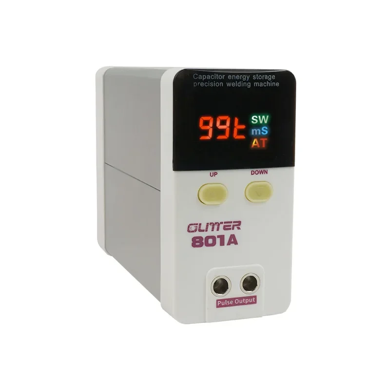 

New 801A 9900W 18650 Battery Pulse Spot Welding Machine AC100V/240V Hd Digital Display Portable Capacitor Spot Welder Diy Kit