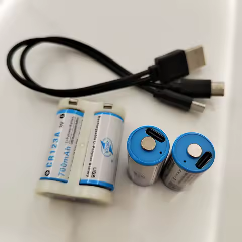 znter 2CR5 6V 700mah TYPE C usb rechargeable polymer 2CR5 rack 6V constant voltage lithium battery