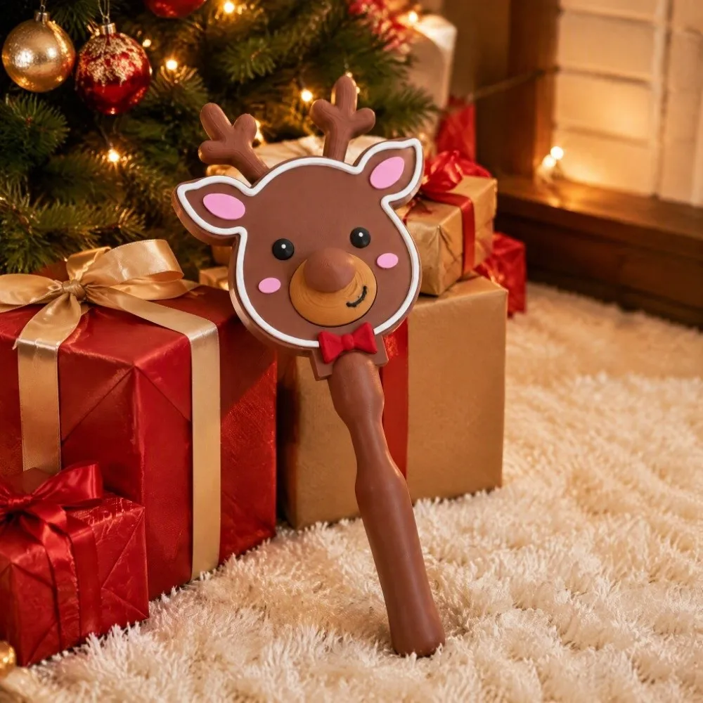 3D Printed Christmas Tap Wand Handheld Removable Card Slot Contactless Card Wand Deer Snowman Christmas Tree