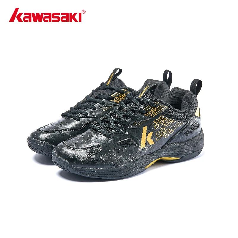 Kawasaki 2023 nuevo A3307 zapatos de bádminton deportivos profesionales zapatos de bádminton antideslizantes y transpirables para hombres y mujeres