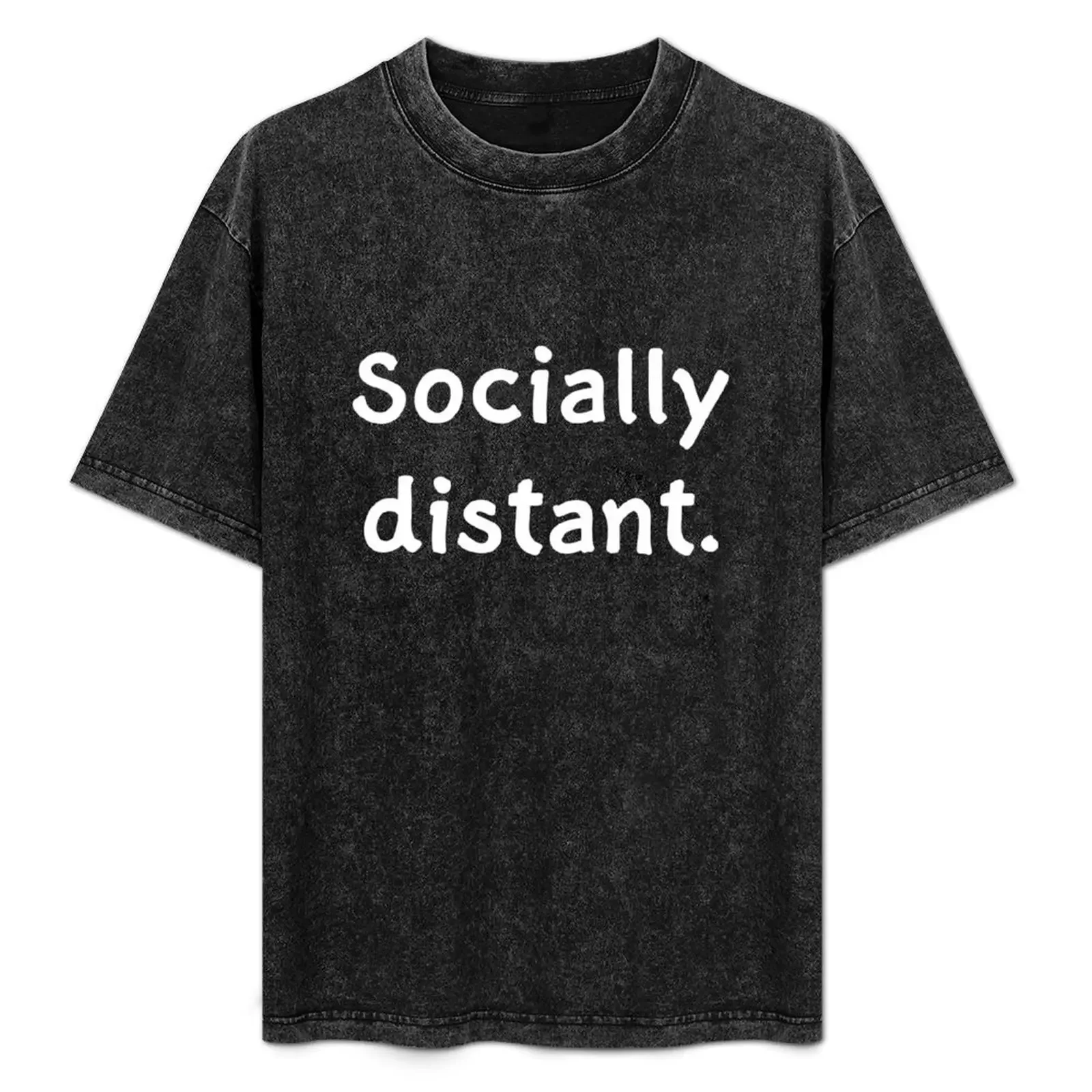 

Socially distant T-Shirt valentines boutique clothes summer shirt cute clothes quick drying clothing for men