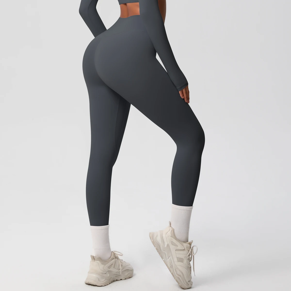 Yoga-Leggings, hohe Taille, nacktes Gefühl, Leggings für Damen, Fitness, Laufen, Yoga-Hose, Energie, Fitnessstudio, enge Leggings, lässige Workout-Leggings – Detail 29