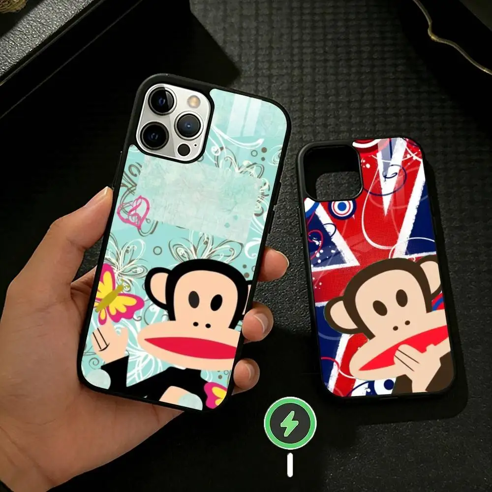 CUTE D-pauls-frank-s Fashion Phone Case For iPhone 17 16 15 14 13 12 Pro Max Plus for Mirror Wireless Magnetic Cover