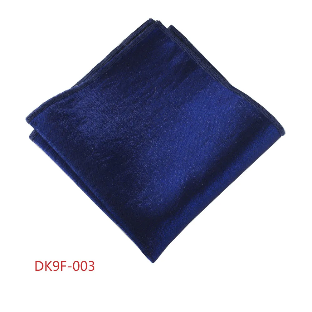 Formal Solid Wine White Pocket Square for Men