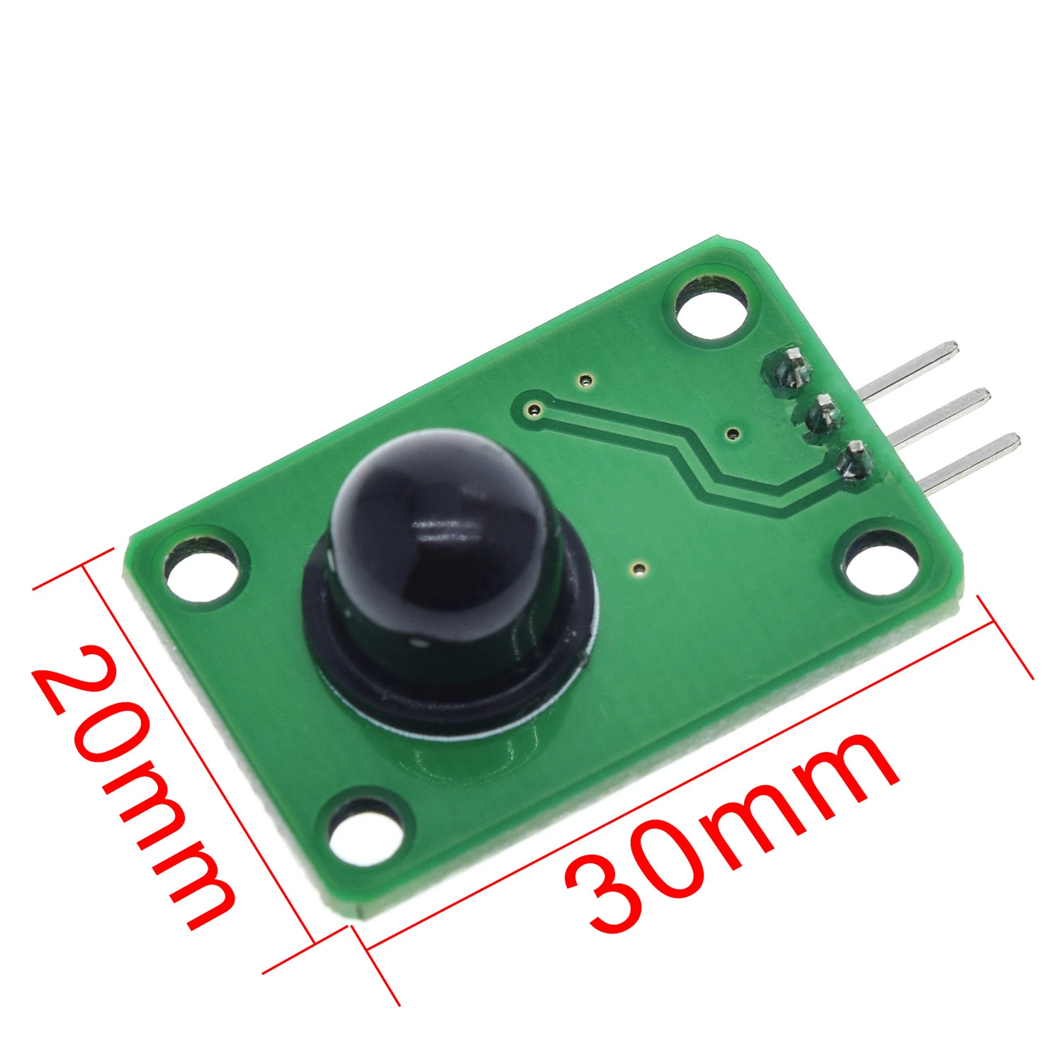 TZT Pyroelectric Infrared Sensor Human Body Detecting PIR Motion Sensor Module for Arduino MCU Board 120 degree