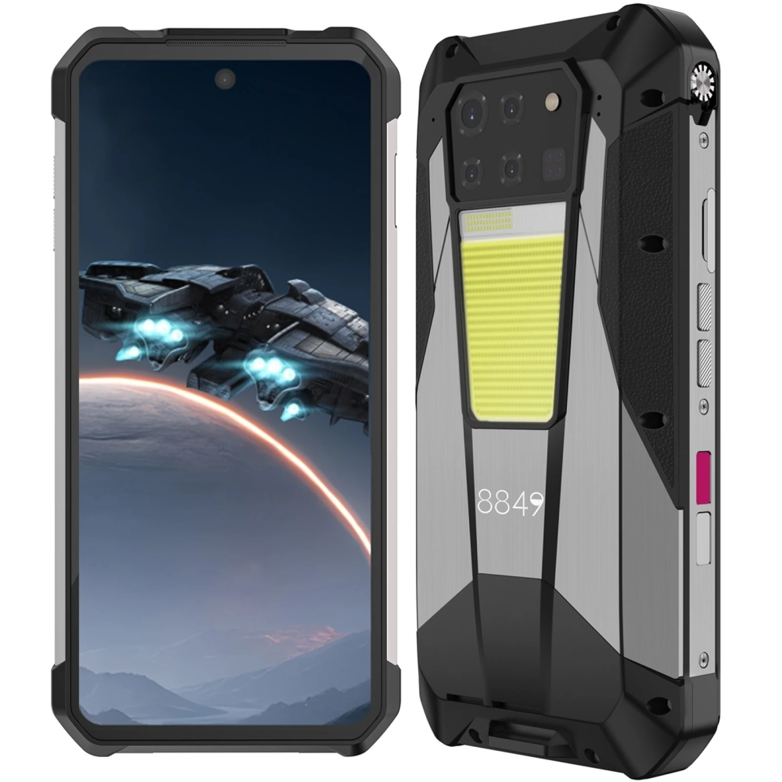 Unihertz Tank 3 Pro 8849 Rugged Phones 5G with 100 Lumens Projector 32/36GB 512GB 23800mAh Waterproof 200MP Smartphones