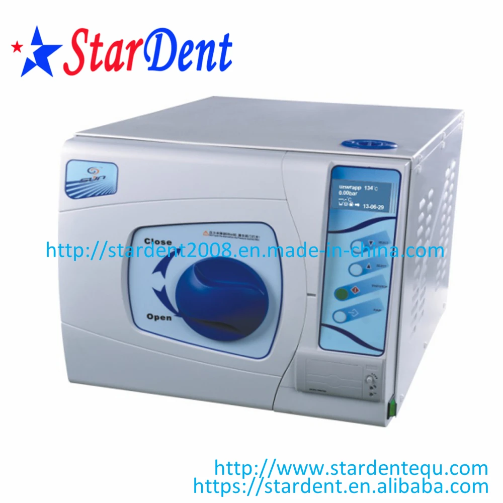 12L Dental Autoclave Steam Sterilizer with Printer LCD Display for Dental Lab