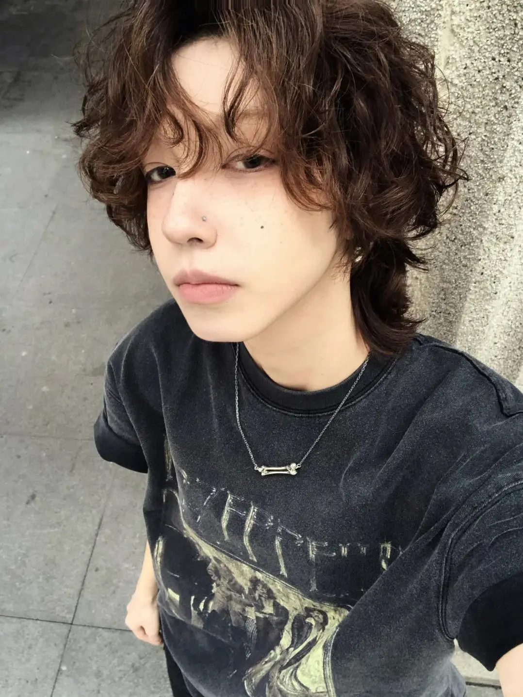 Kimotimo Punk Dark Letter Print Short Sleeve T Shirt Women O-neck Loose Casual Streetwear Tee Summer Harajuku Vintage Gothic Top