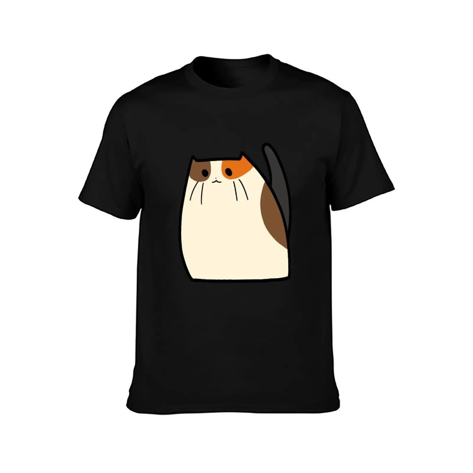 Chubby Calico T-Shirt Dry Fit Athletic Short Sleeve Shirt T-Shirt