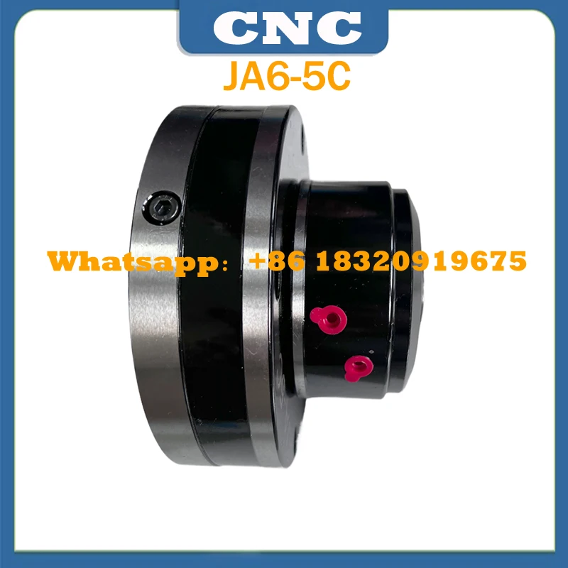 CNC Front-mounted rotary high-speed hollow chuck with expansion outer collet, JA6-5C hydraulic chuck