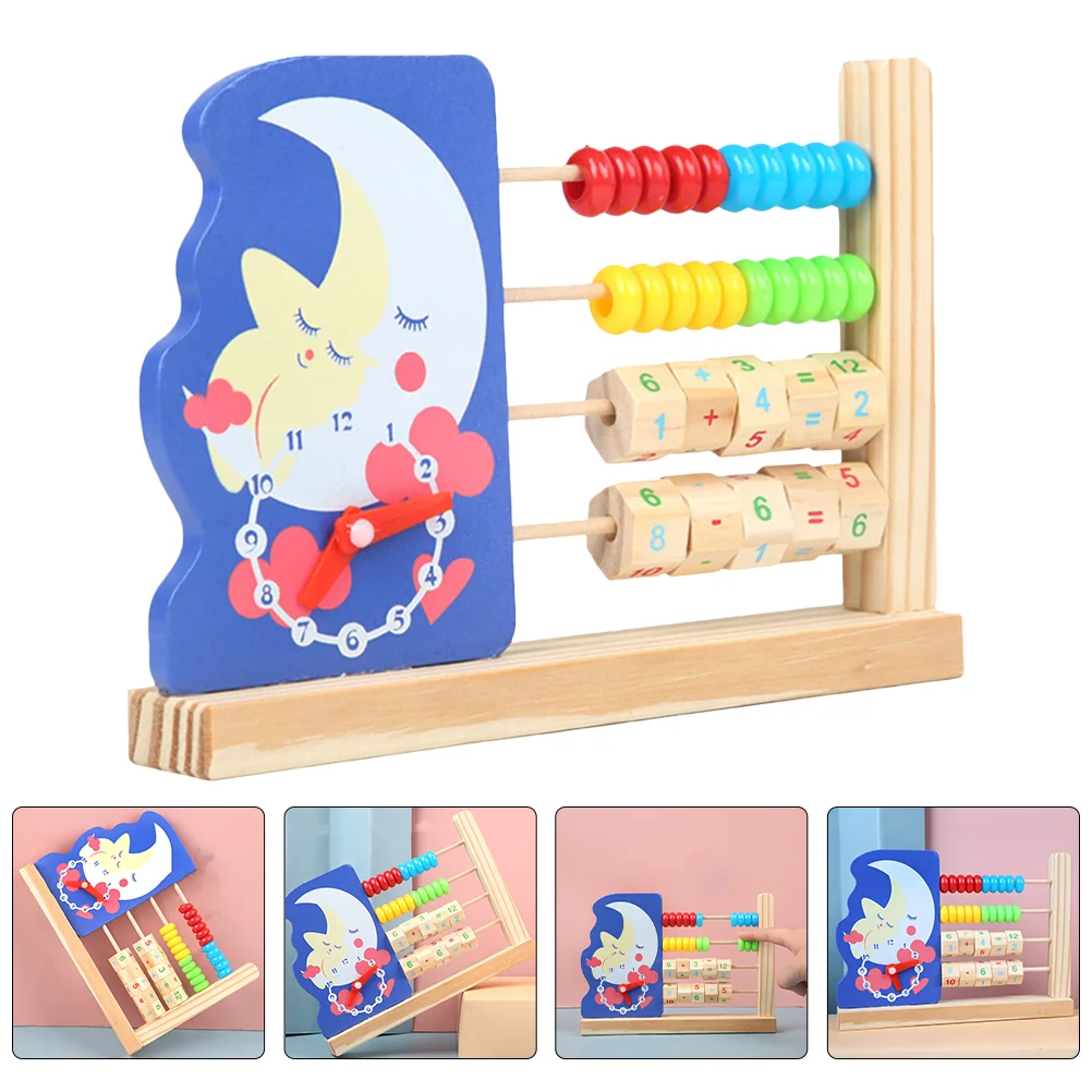 Computing Rack Wood Abacus Students Math Bead Arithmetic Leaning Toys Animal Abacuses Wooden Mental