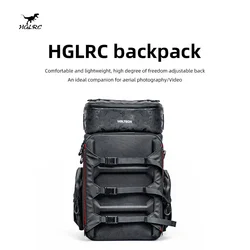 HGLRC Drone Backpack Camera Bag Splash-Proof Fabric 360X260X530mm 33.5L Capacity