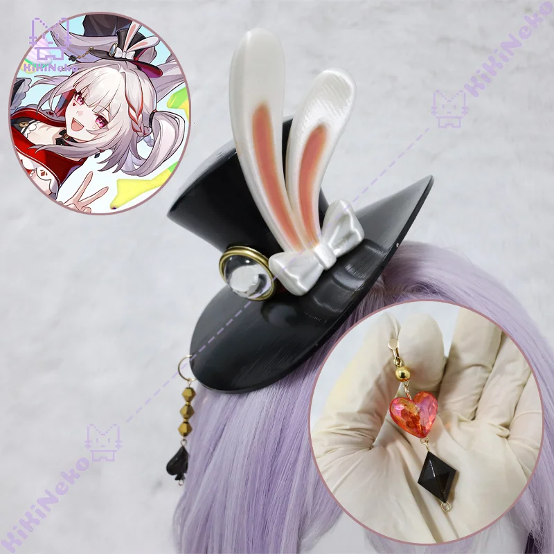 Game Honkai: Star Rail Sparxie Cosplay Prop  Hat Earring YOURE the Aha Chispa Role Play Prop For Hallowmas Party Adult Women Men