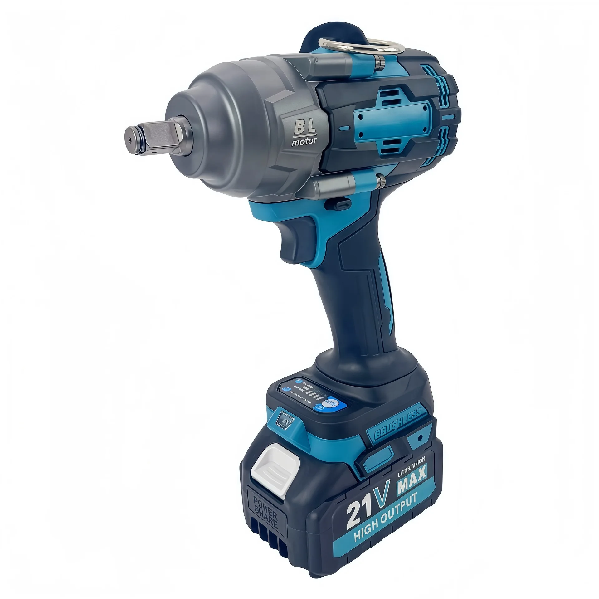 

2025 Lithium battery brushless 1000N high-torque electric wrench - Impact automotive repair lithium battery wrench