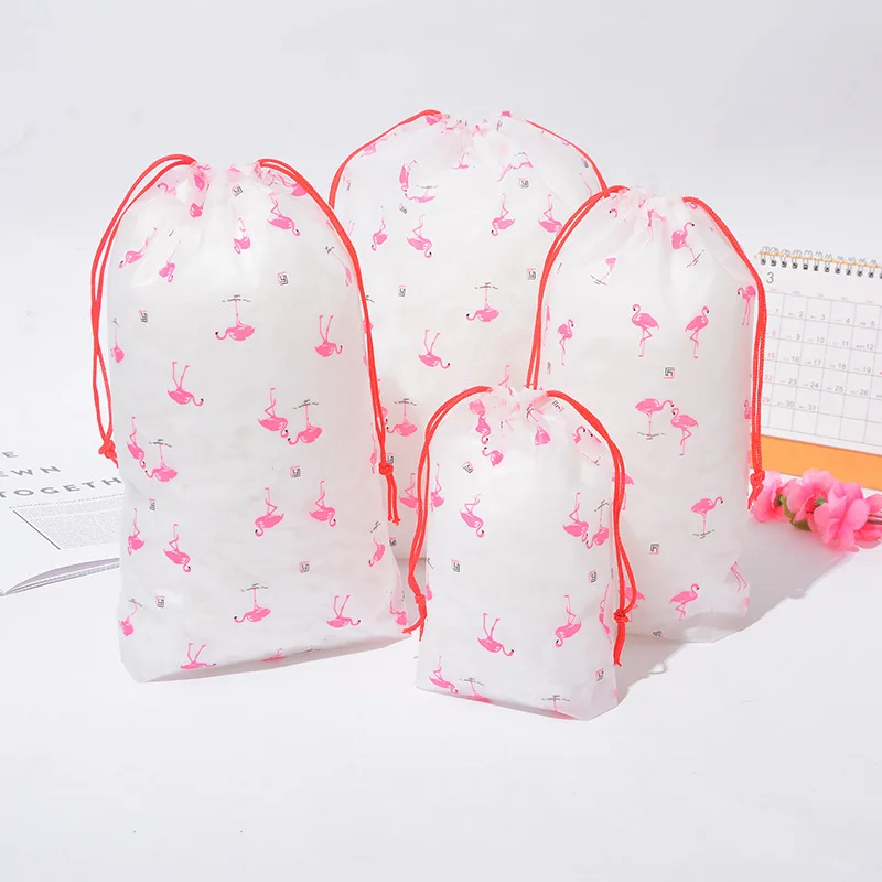 Sacs étanches à motif flamant rose pour femmes et hommes, sac de rangement avec étui pour téléphone pour les voyages en plein air, le camping et la plage