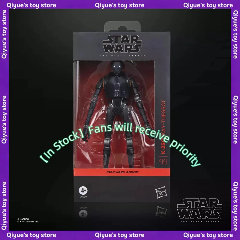 【En stock】Hasbro Star Wars K2SO Ando de 6 pulgadas, modelo de muñeco robot móvil 1/12, juguete de colección, regalo