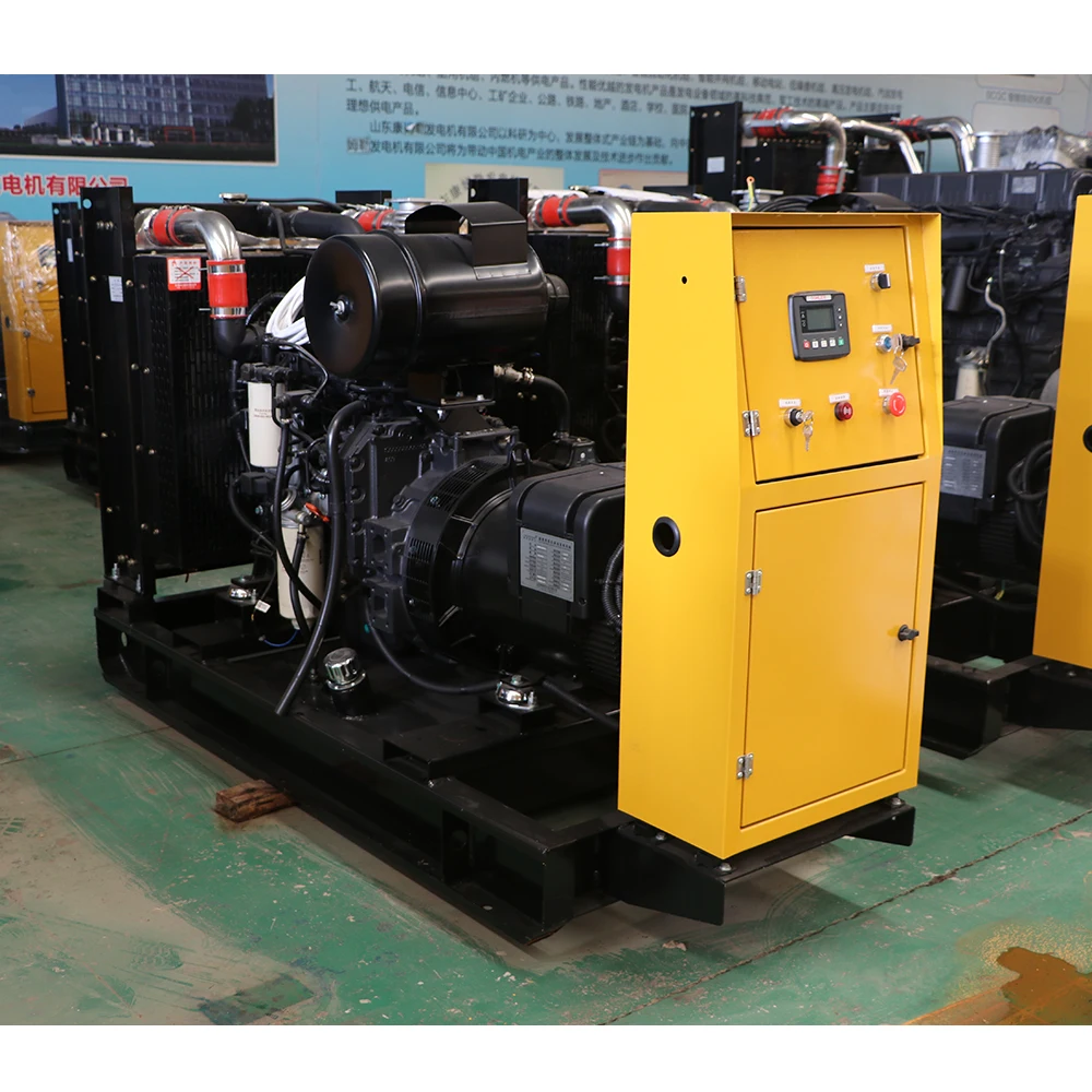 Generador de dinamo diésel de energía eléctrica pequeño, grupo electrógeno abierto, 15kva, 18,75kva, 25kva, 37,5kva, 50kva