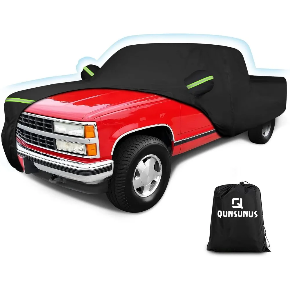 

Waterproof Truck Cover for 1988-1999 Models, All Weather Protection with Zipper, Wind Sun UV Dust Shield