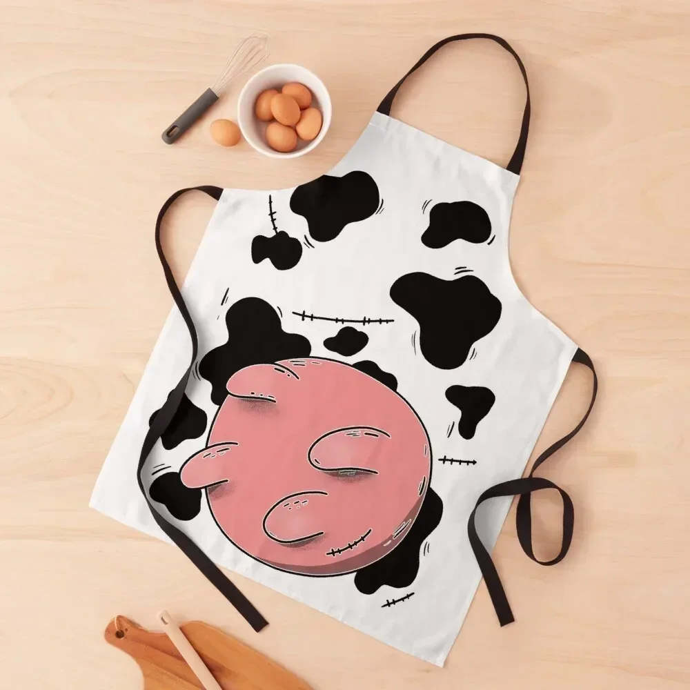 

funny cow costume for Halloween Apron Kitchenware Women's Apron