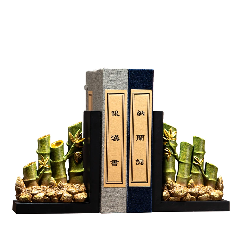 Festival High-Rise Bookend Decoration New Chinese Wine Cabinet Living Room Desktop Study Home