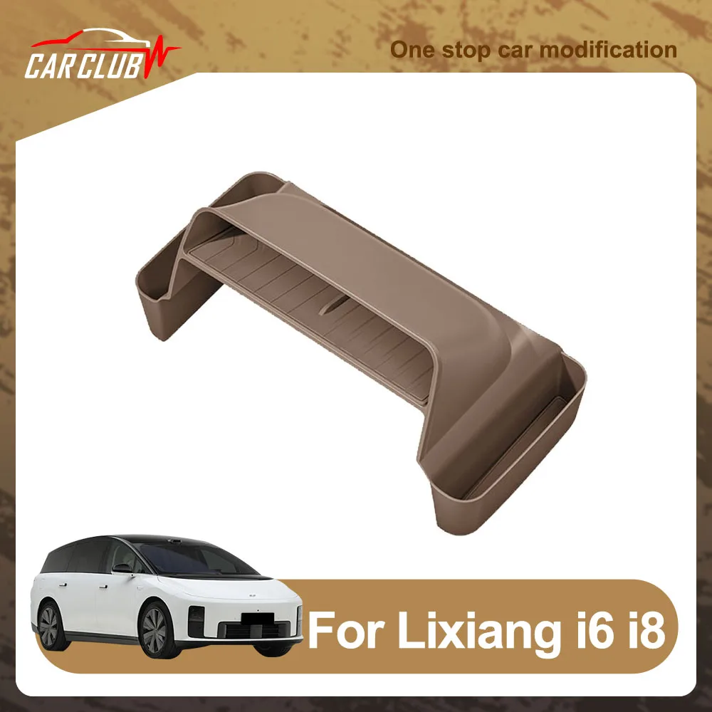 Storage Box Below The Central Control Screen Automotive Modification Parts Fit For Li Lixiang i6 i8 Multi Functional Storage Box
