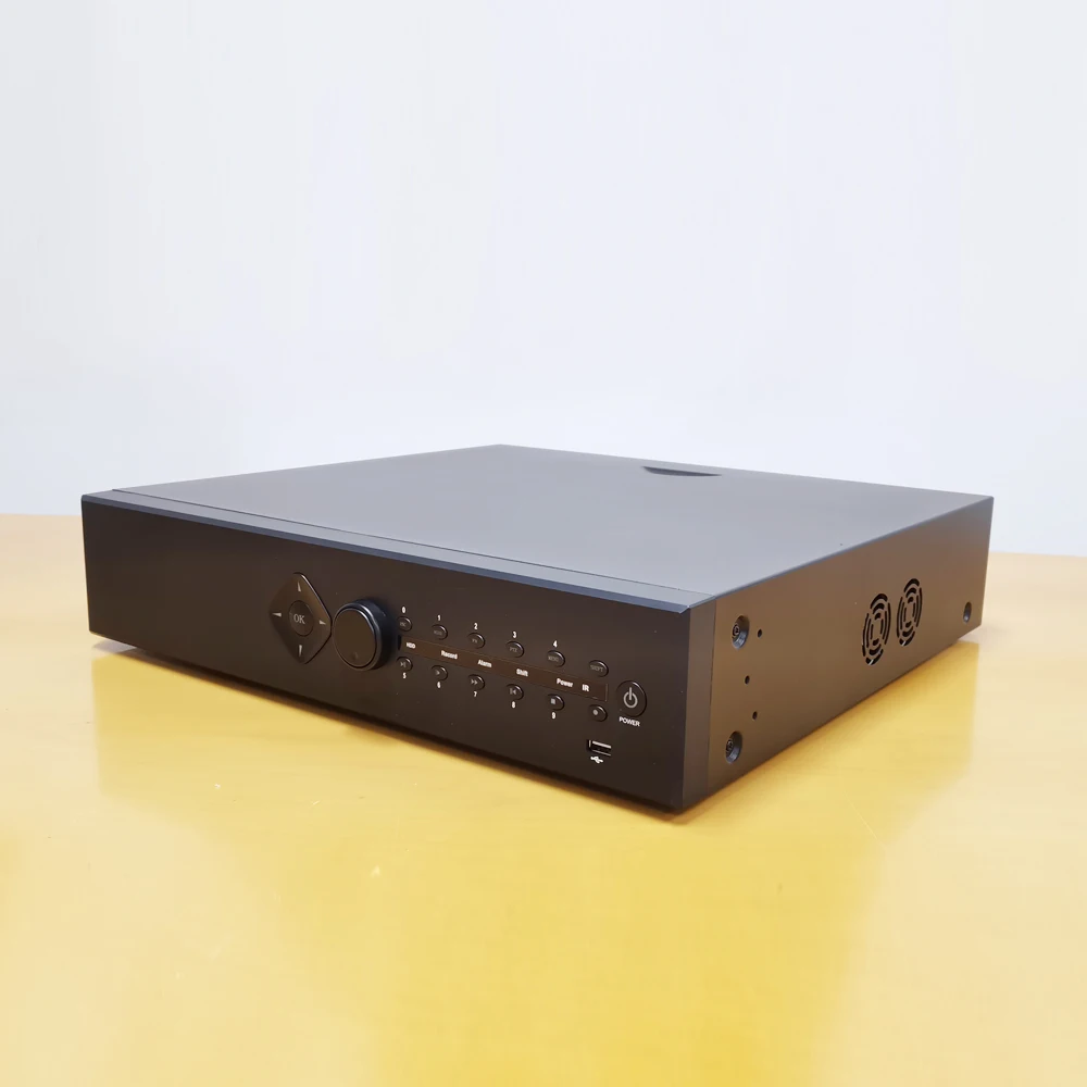 FansuTi 64CH 4K 8MP NVR 8 SATA كشف الوجه البشري الصناعي كشف شكل الإنسان كشف شبكة مسجل فيديو #4