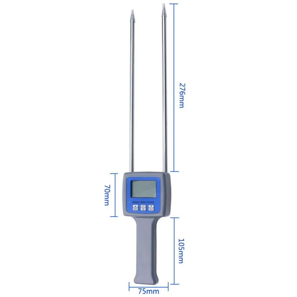 

Professional Wood Sawdust Powder Hay Bale Peat Moisture Meter Hygrometer Tk100w CNIM Hot