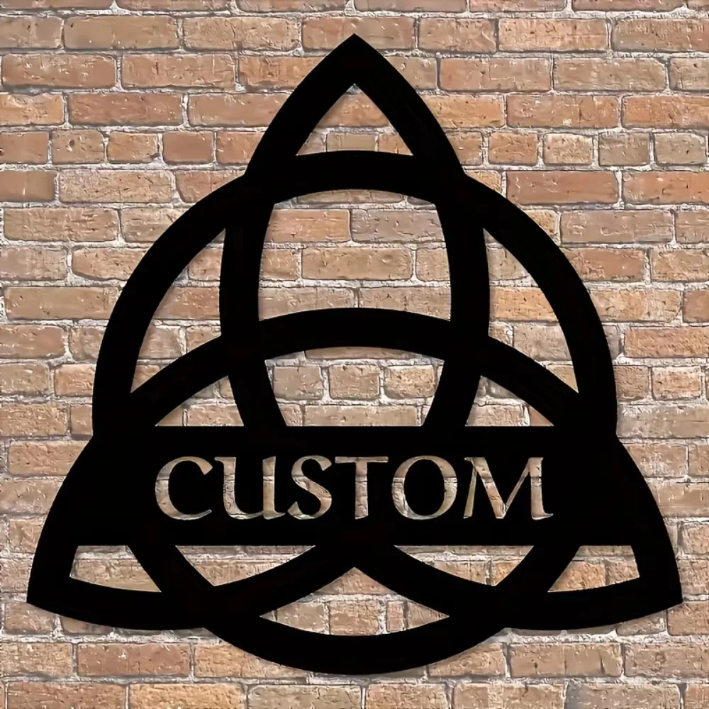 Singular Custom - made Metal Family Name Address Plaque with Personalized House Numeral Reusable Perfect for Home Office