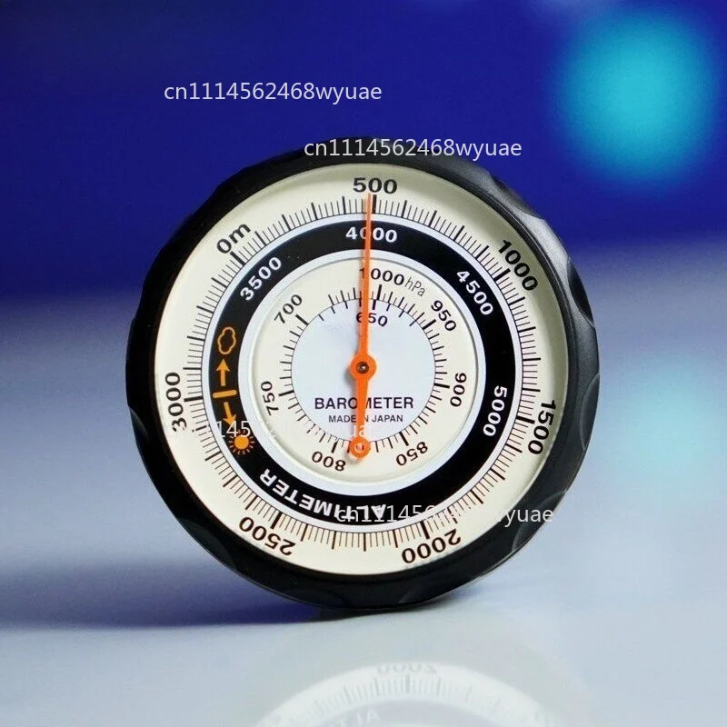 Altimeter, mountaineering vehicle-mounted barometer, high-precision altitude measurement, fishing, outdoor professional