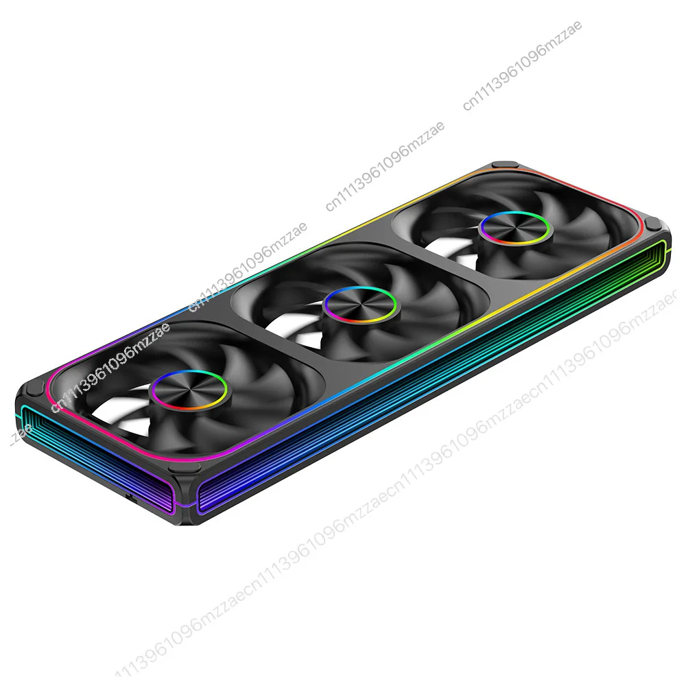 Integrated One-piece Chassis Fan V360 V240 Computer Cooling Fan ARGB PWM