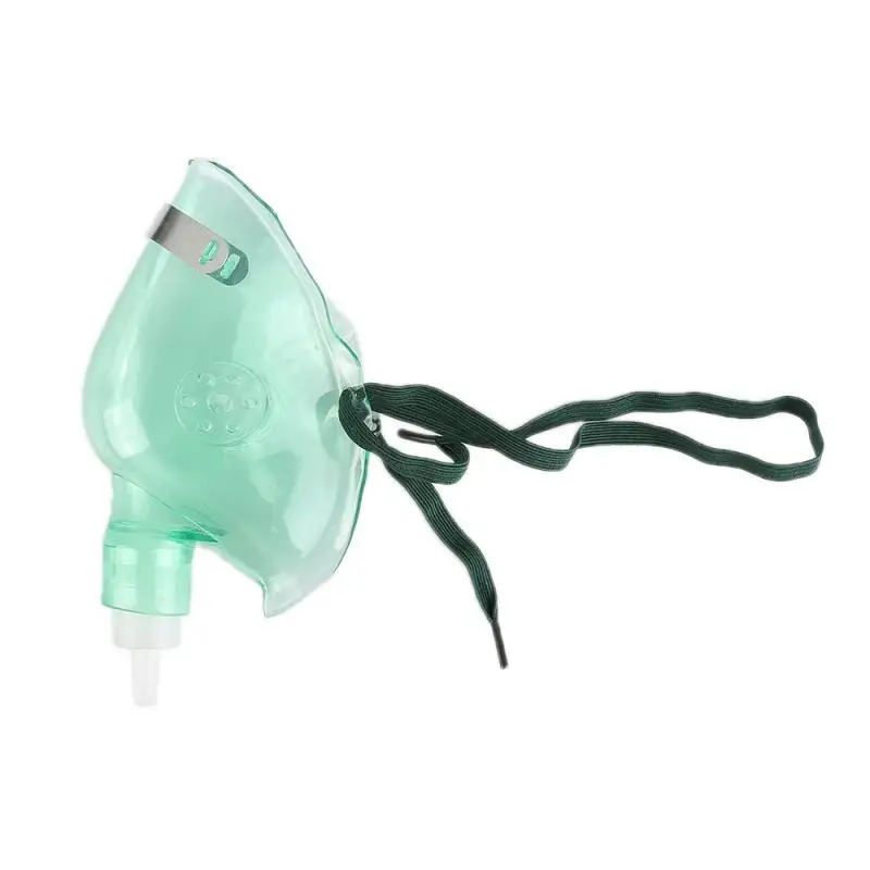 1~10PCS New Adult Oxygen Mask With 1.9m Tubing Protector Face Mask Health Clear Nose Clip Comfortable