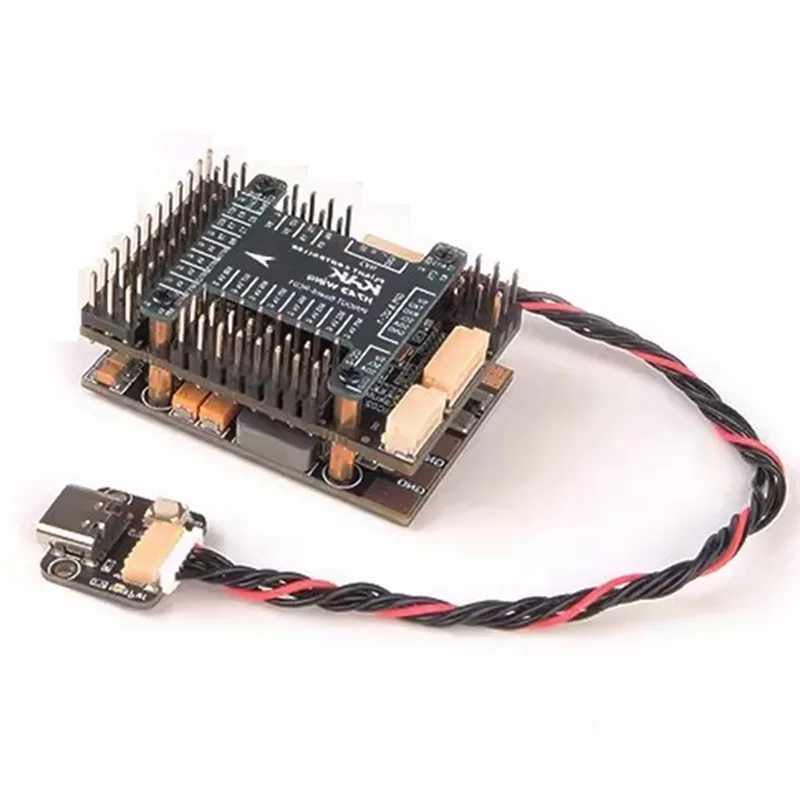 

ABAC-H743-Wing Flight Controller 3-8S LIPO Supports INAV/ Ardupilot Firmware CAN Bus For Fixed Wing And VTOL FPV Drone