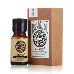 AKARZ Frangipani Oil for Diffuser Solubility Handmade DIY Soap Scents Candle Scents Superior Quality Perfume Oil