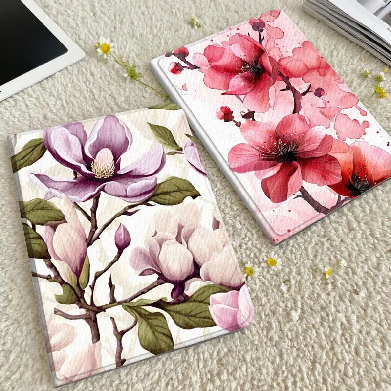 

Fashion Flower Art For Xiaomi Redmi Mi Pad 5 6 6s 7 SE Pro Max Ultra 12.4 12.5 14 inch Tablet Case