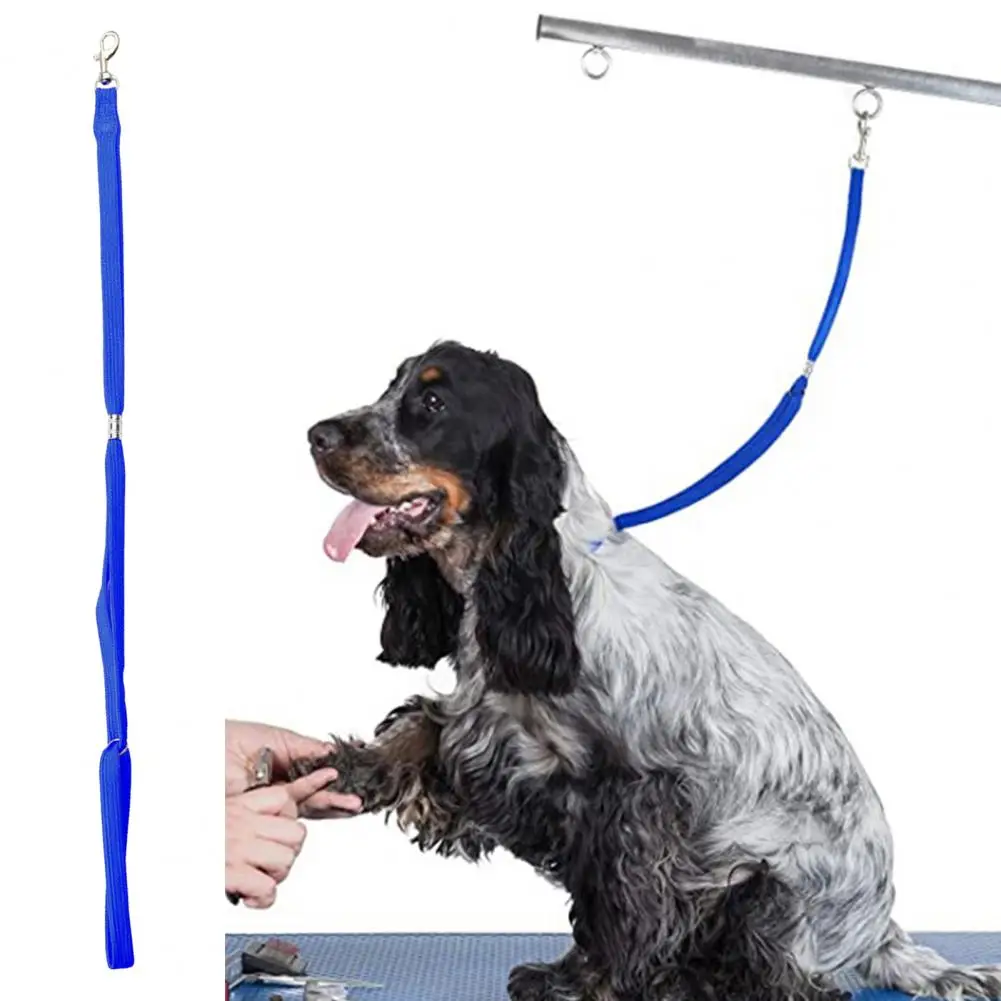 60cm Pet Leash Adjustable Pet Bath Grooming Table Hanging Loop Dog Safety Rope Safe Easy To Use Pet Restraint Rope For Most Pets